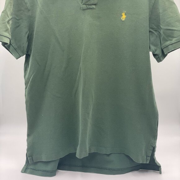 Polo Ralph Lauren Men's Green with Yellow Logo, Large - Picture 2 of 2